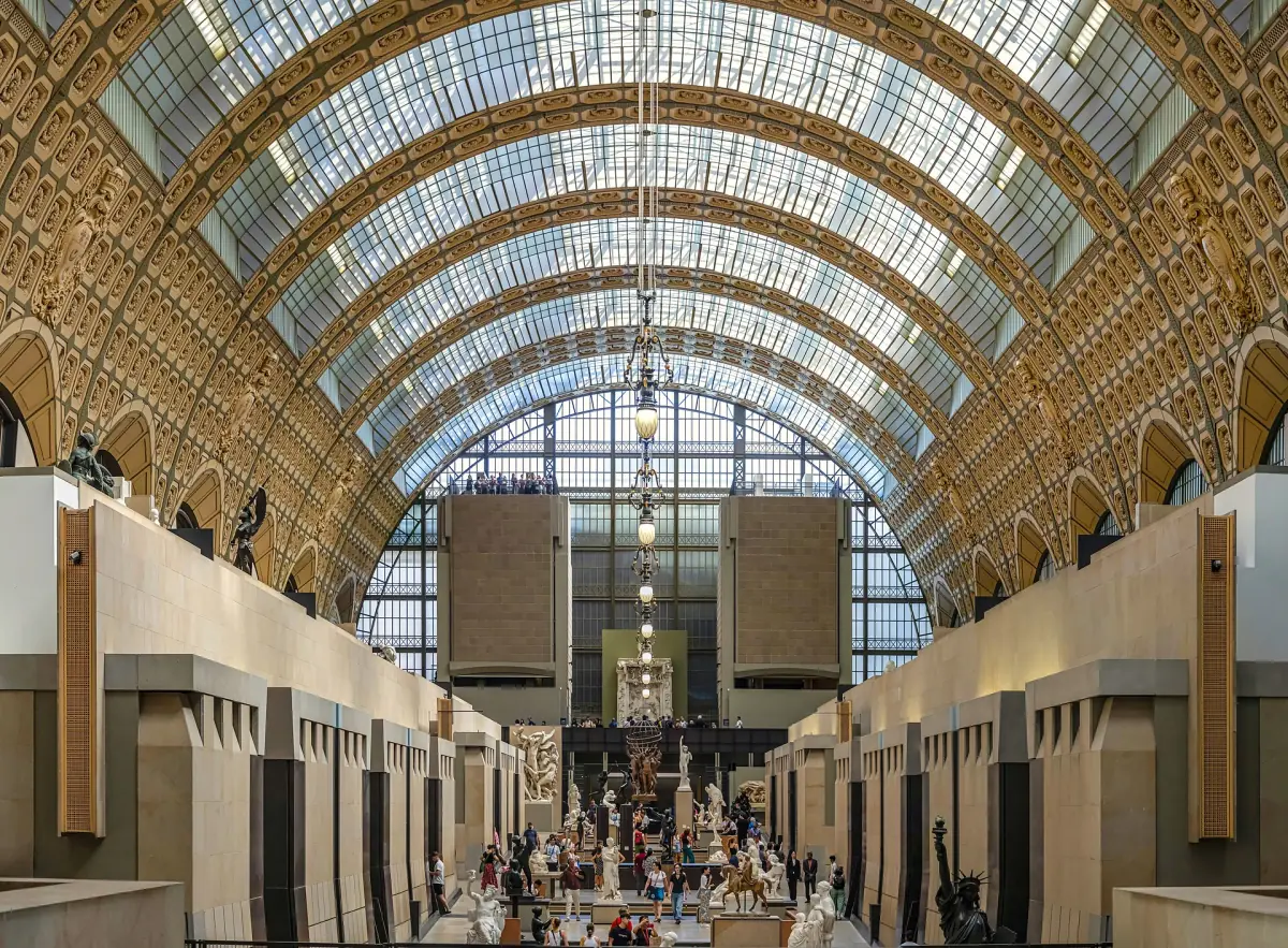 The main hall of the Musée d'Orsay